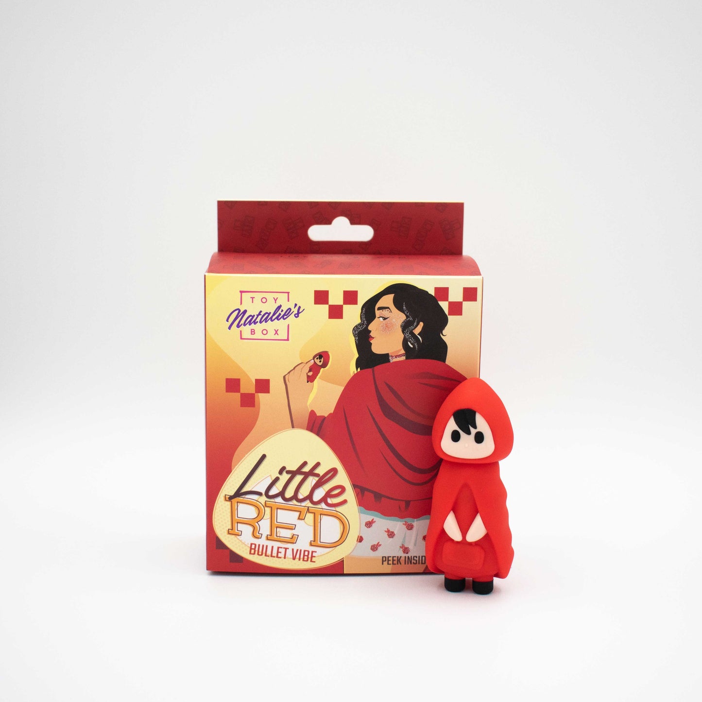 Like A Kitten Little Red Bullet Vibrator – Red, 16 Vibration Functions