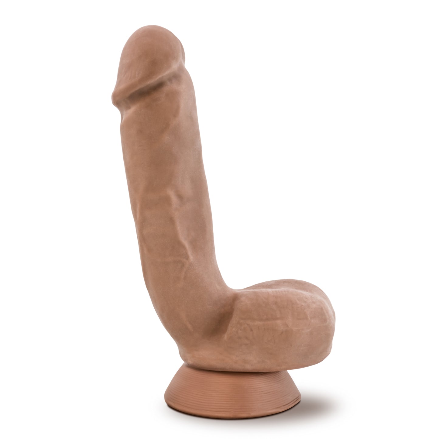Blush Macho Latin Collection Dual Density Male Stroker with Suction Cup – Beige