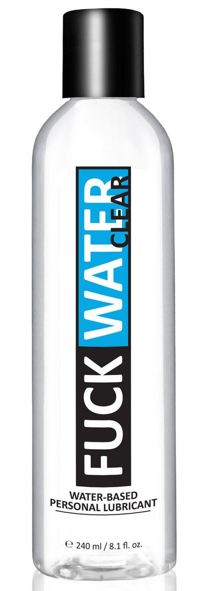 Fuck Water Clear Water-Based Personal Lubricant 8.1oz – Fragrance Free