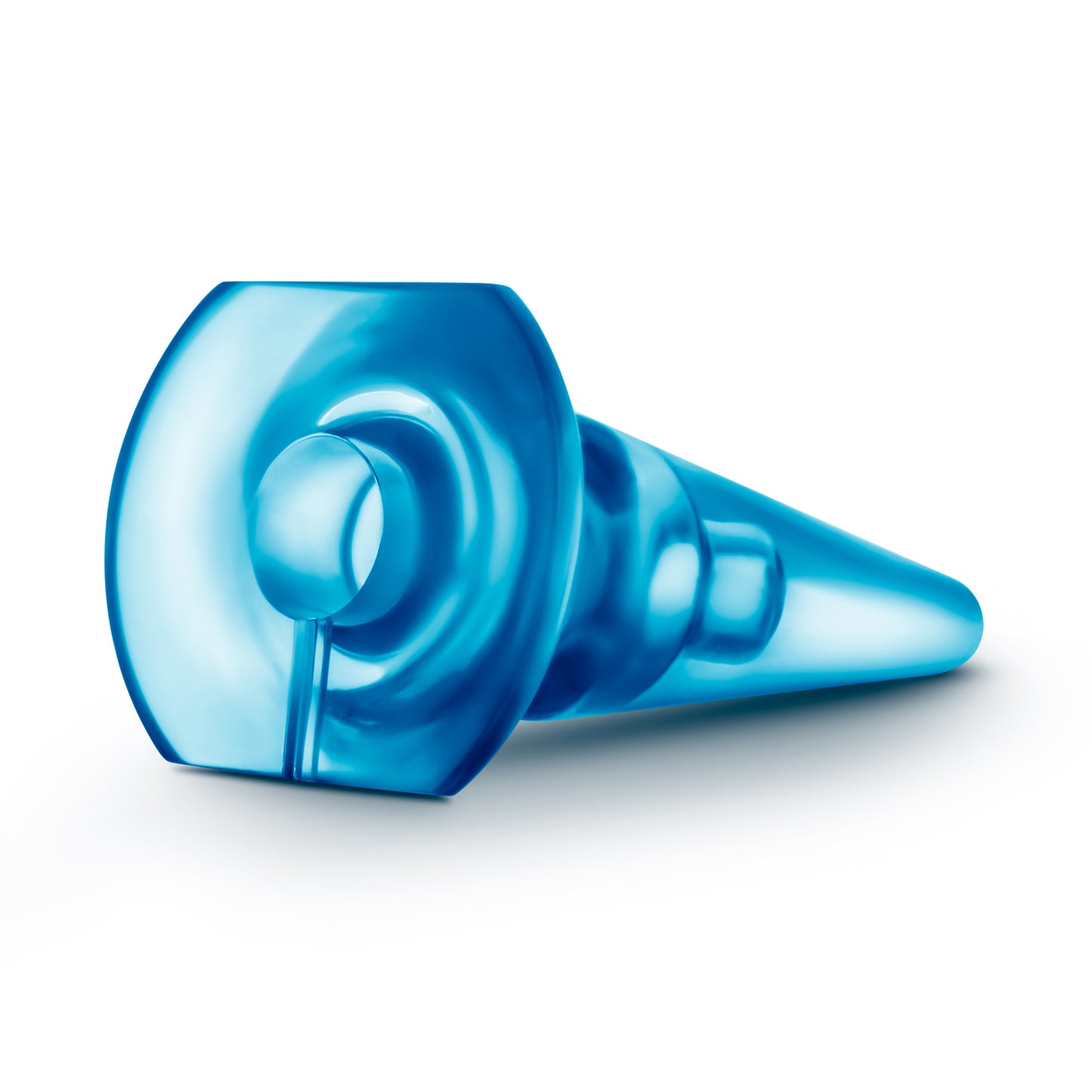Blush Novelties Basic Anal Plug – Tapered Design – Blue