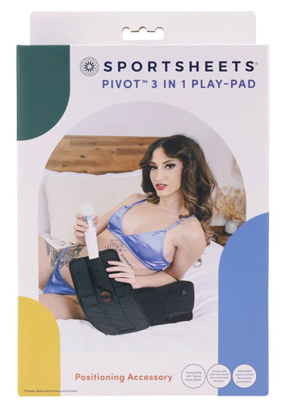 Sportsheets Pivot 3 in 1 Play Pad – Black