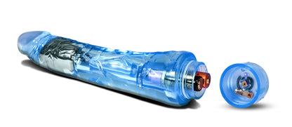 Naturally Yours Mambo Vibe - Realistic 9 Inch Vibrator - Blue