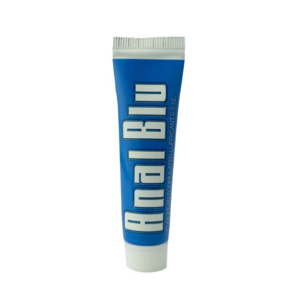 Anal Blu Small Desensitizing Lubricant – Blue, 0.5 Oz