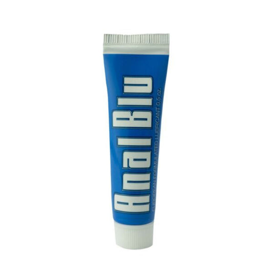 Anal Blu Small Desensitizing Lubricant – Blue, 0.5 Oz
