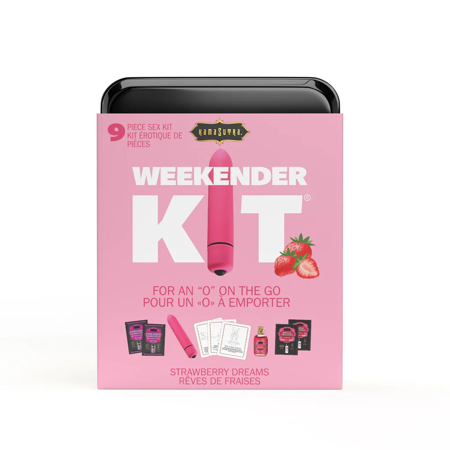 Kama Sutra Vibe Weekender Kit Mini Vibe with 10 Settings – Pink
