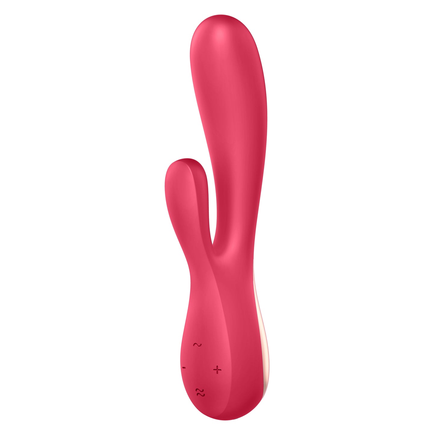 Satisfyer Mono Flex Rabbit Vibrator – Red – G-spot and Clitoral Stimulation