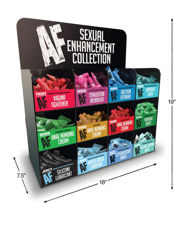 Little Genie AF Sexual Enhancement Display of 12 Items