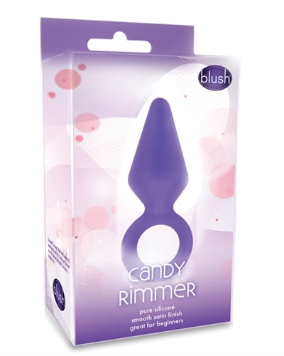 Blush Candy Rimmer Anal Toy – Purple – Body-Safe Silicone