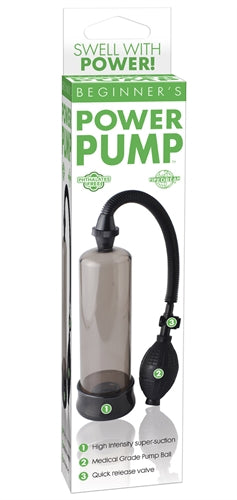 Pipedream Beginner's Power Pump - Suction Device - Black