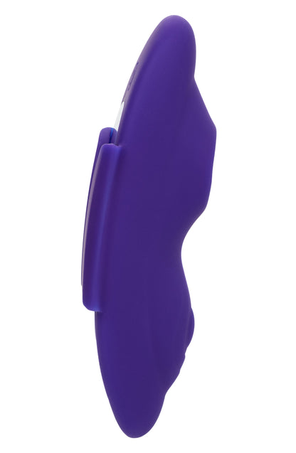 CalExotics Lock-N-Play Remote Suction Panty Teaser – Purple