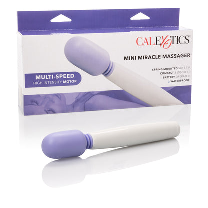 CalExotics My Mini Miracle Massager Wand – Multi-Speed – Purple
