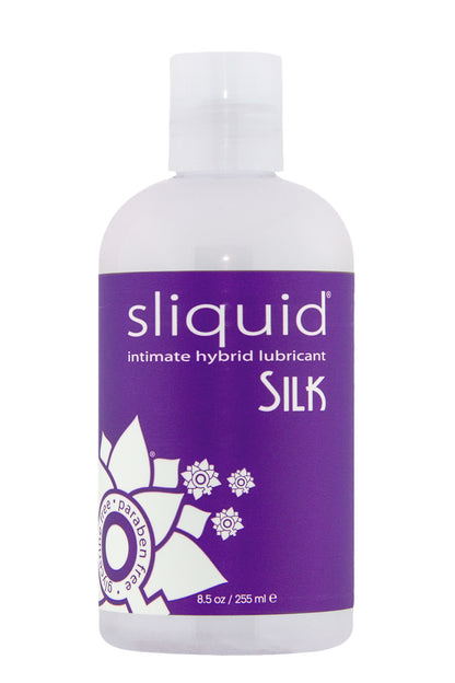 Sliquid Naturals Silk Water-Based Personal Lubricant – 8.5 Fl. Oz. (251 ml)