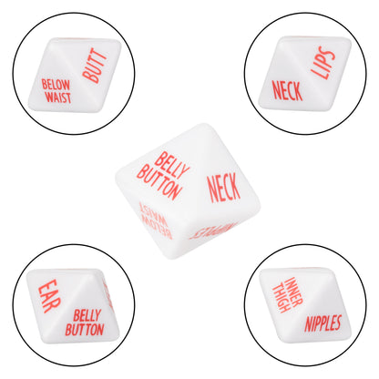 CalExotics Tempt & Tease Dice Game – Multi Color, Waterproof