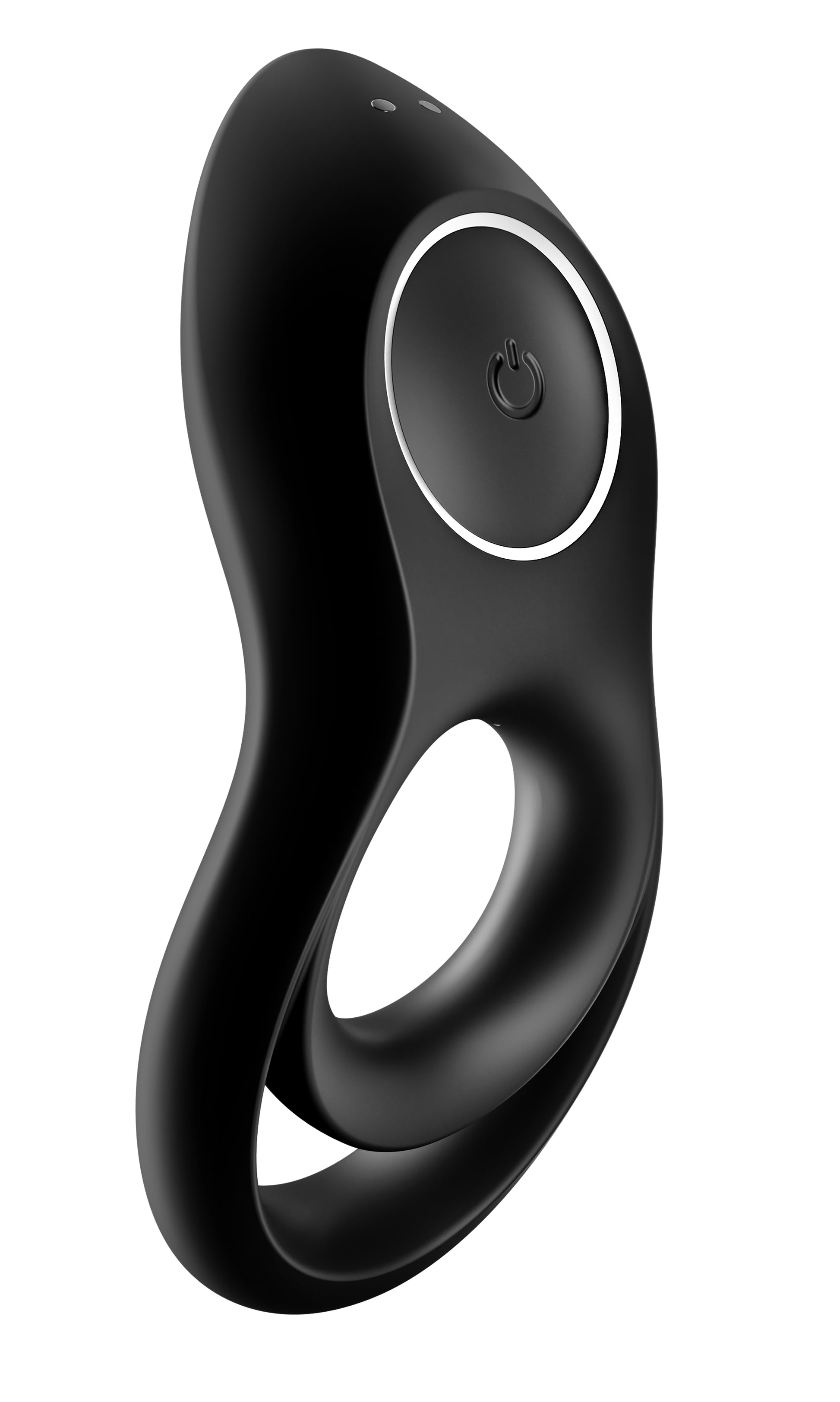 Satisfyer Legendary Duo Cock Ring with Clitoral Stimulator – Black