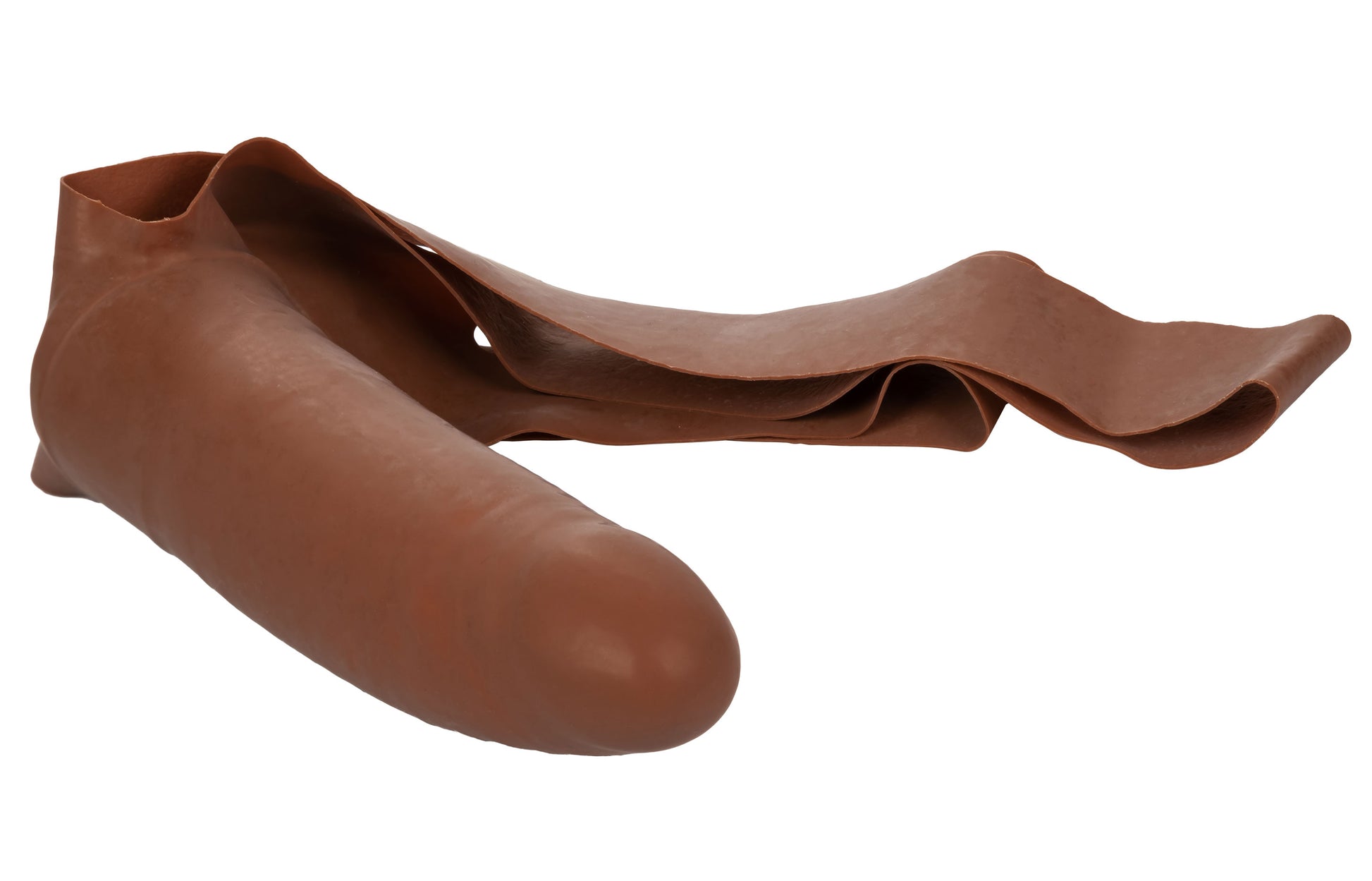 CalExotics Original Accommodator Latex Dong – Brown Oral Stimulation Device
