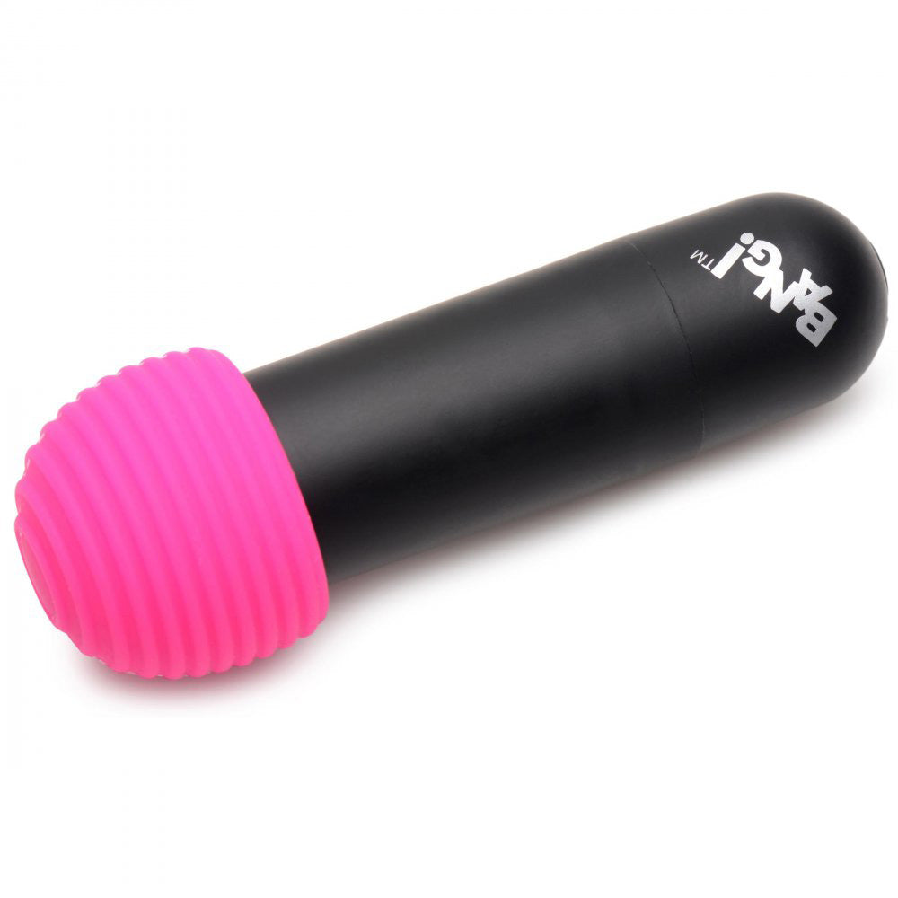Bang Rechargeable Bullet with 4 Attachments – Multi-Function Waterproof Vibrator