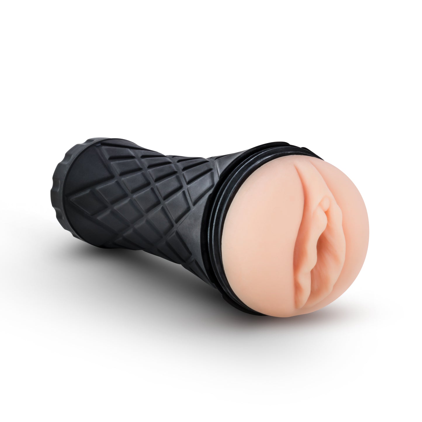 M for Men Torch Male Masturbator - Realistic Sensation - Black/Beige