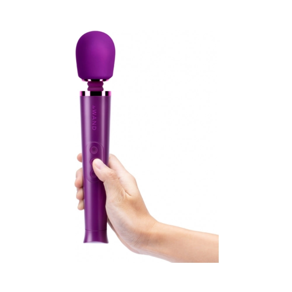 Le Wand Petite Rechargeable Massager - Dark Cherry