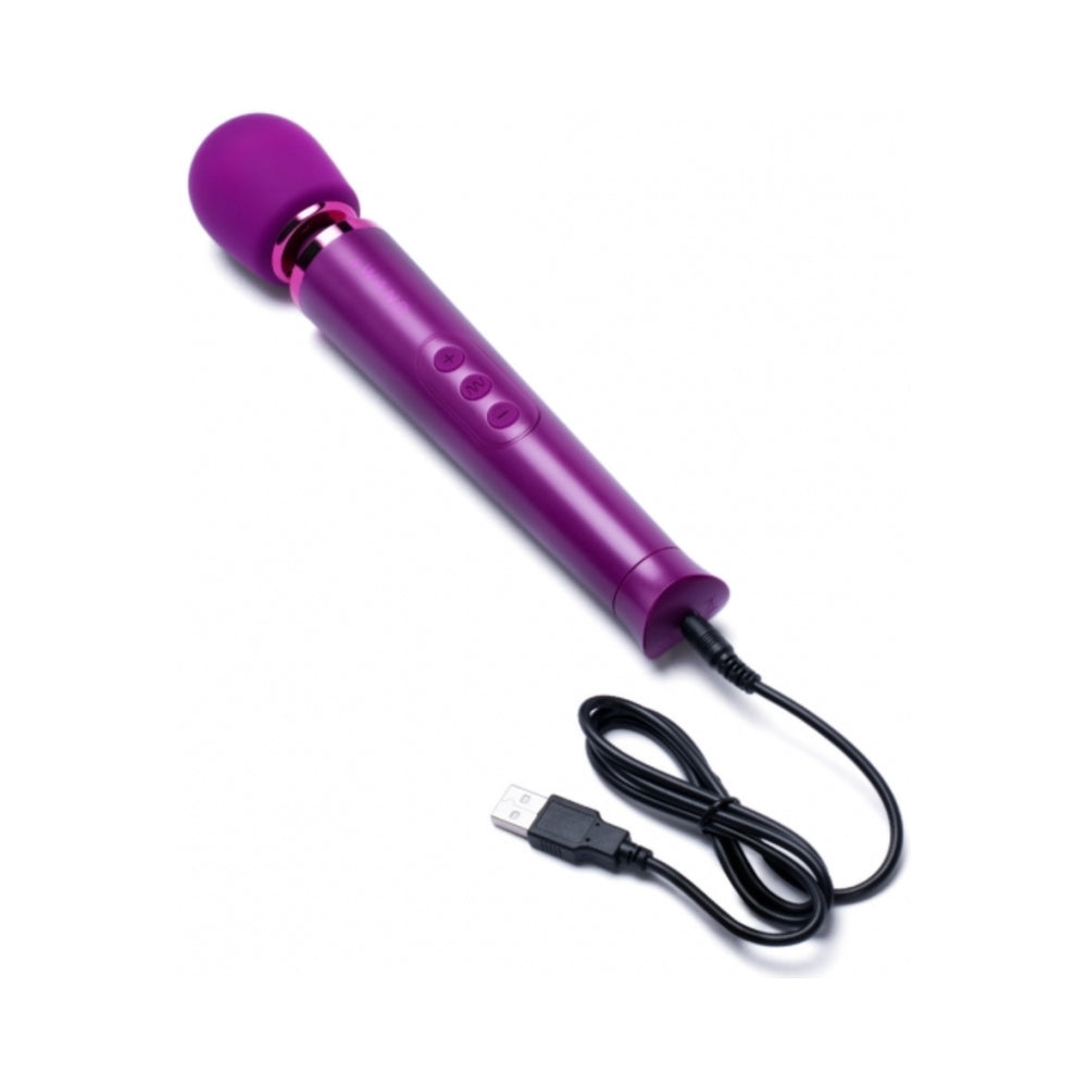 Le Wand Petite Rechargeable Massager - Dark Cherry