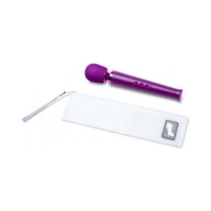 Le Wand Petite Rechargeable Massager - Dark Cherry