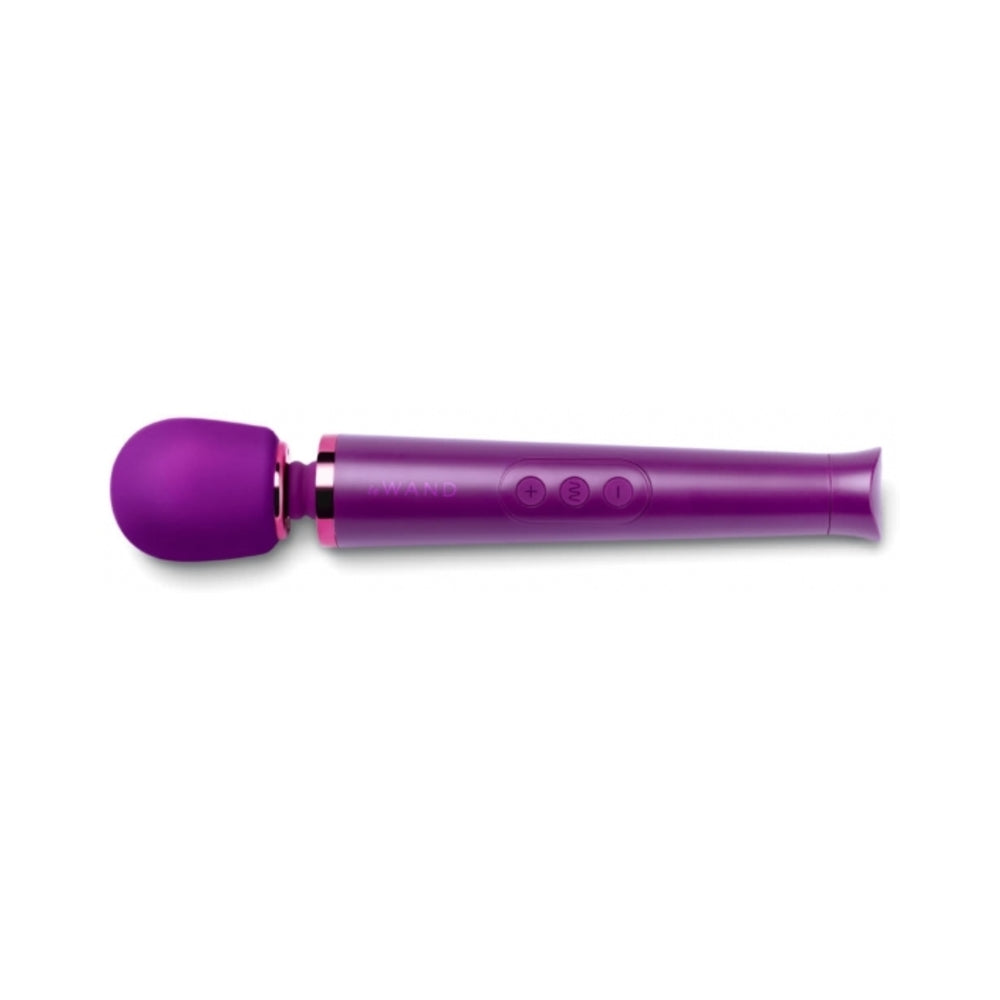 Le Wand Petite Rechargeable Massager - Dark Cherry