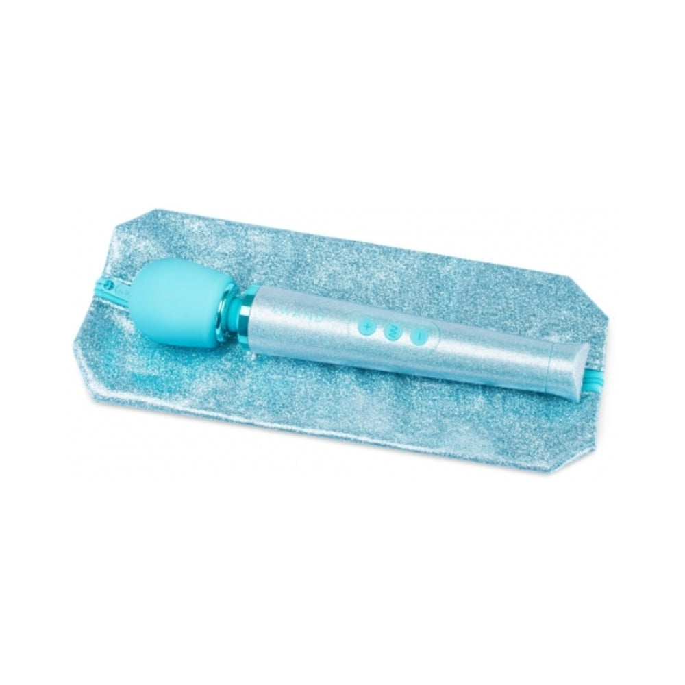Le Wand All That Glimmers Petite Rechargeable Vibrating Massager Set – Light Blue