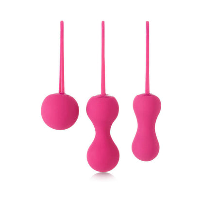Je Joue Ami Silicone Kegel Set of 3 – Fuchsia – Pelvic Floor Exercisers
