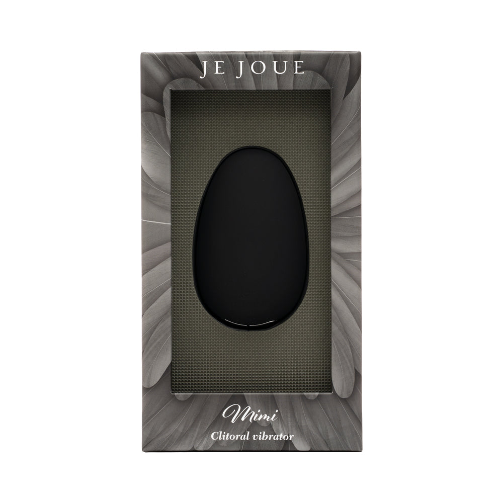 Je Joue Mimi Clitoral Vibrator - Black - 5 Speeds and 7 Patterns