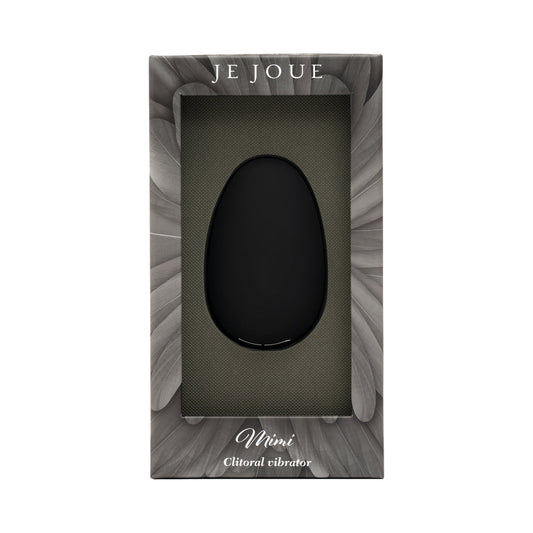 Je Joue Mimi Clitoral Vibrator - Black - 5 Speeds and 7 Patterns