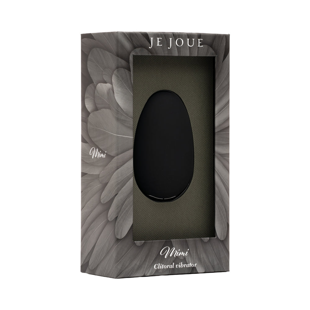 Je Joue Mimi Clitoral Vibrator - Black - 5 Speeds and 7 Patterns