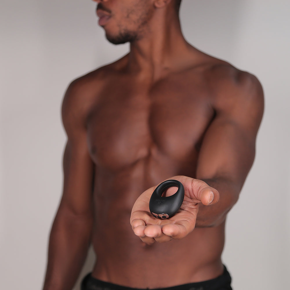 Je Joue Mio Rechargeable Vibrating Silicone Cock Ring – Black