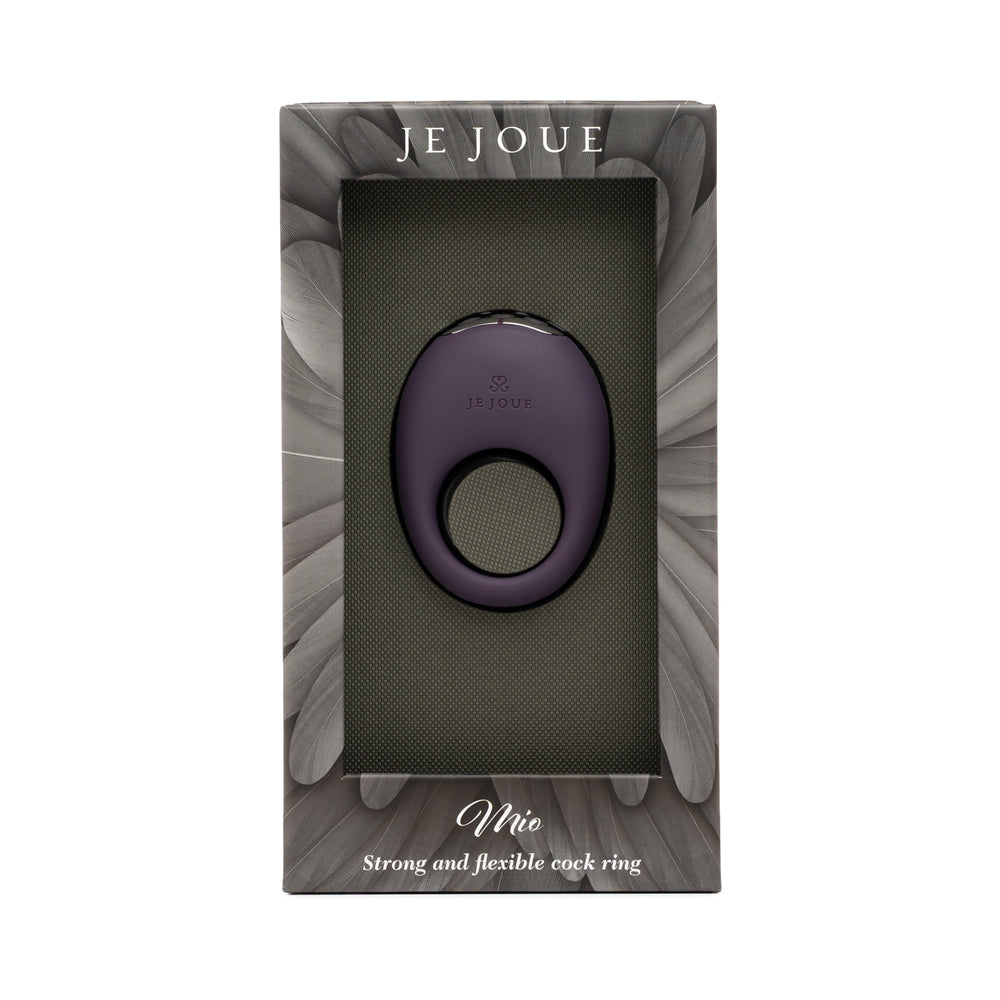 Je Joue Mio Rechargeable Vibrating Silicone Cock Ring – Purple