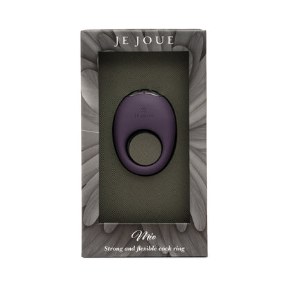Je Joue Mio Rechargeable Vibrating Silicone Cock Ring – Purple