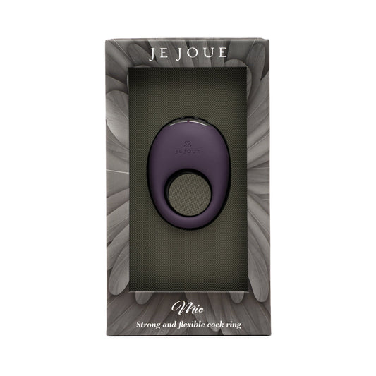 Je Joue Mio Rechargeable Vibrating Silicone Cock Ring – Purple