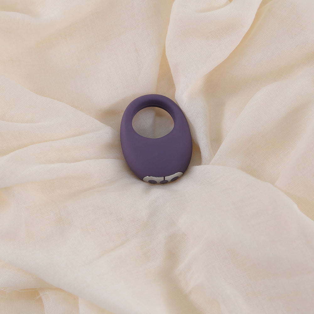Je Joue Mio Rechargeable Vibrating Silicone Cock Ring – Purple