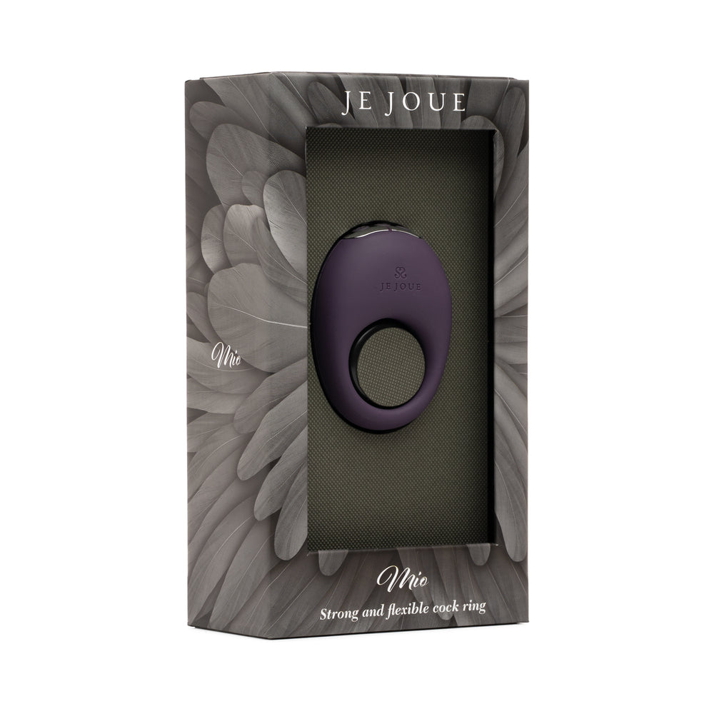 Je Joue Mio Rechargeable Vibrating Silicone Cock Ring – Purple