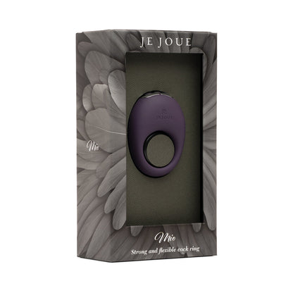 Je Joue Mio Rechargeable Vibrating Silicone Cock Ring – Purple