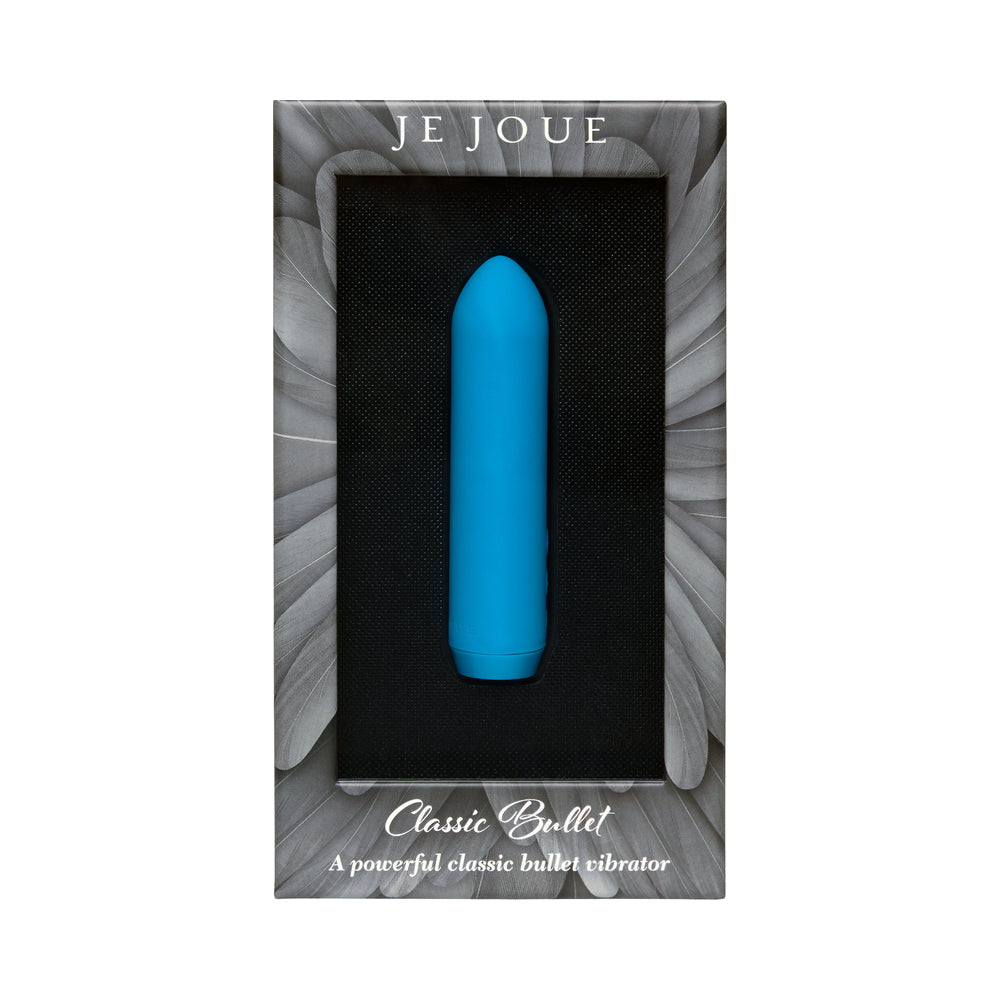 Je Joue Classic Bullet Vibrator – Rechargeable Silicone – Teal