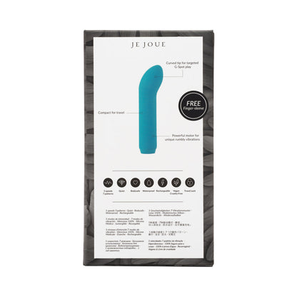Je Joue G-Spot Bullet Vibrator – Teal – Waterproof with 5 Speeds and 7 Patterns