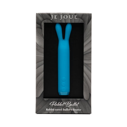 Je Joue Rabbit Bullet Vibrator – Rechargeable Silicone Teal with Rumbly Vibrations
