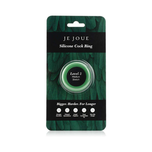 Je Joue Medium Stretch Silicone Cock Ring – Green