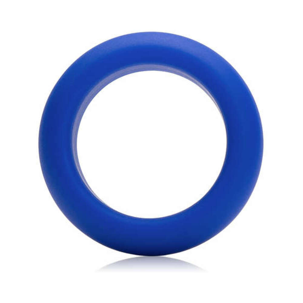 Je Joue Silicone Ring Minimum Stretch Cock Ring - Blue