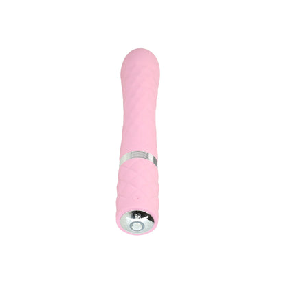 Pillow Talk Lively Dual Stimulator – Light Pink, Dual-Motor Vibrator with Rotating Shaft