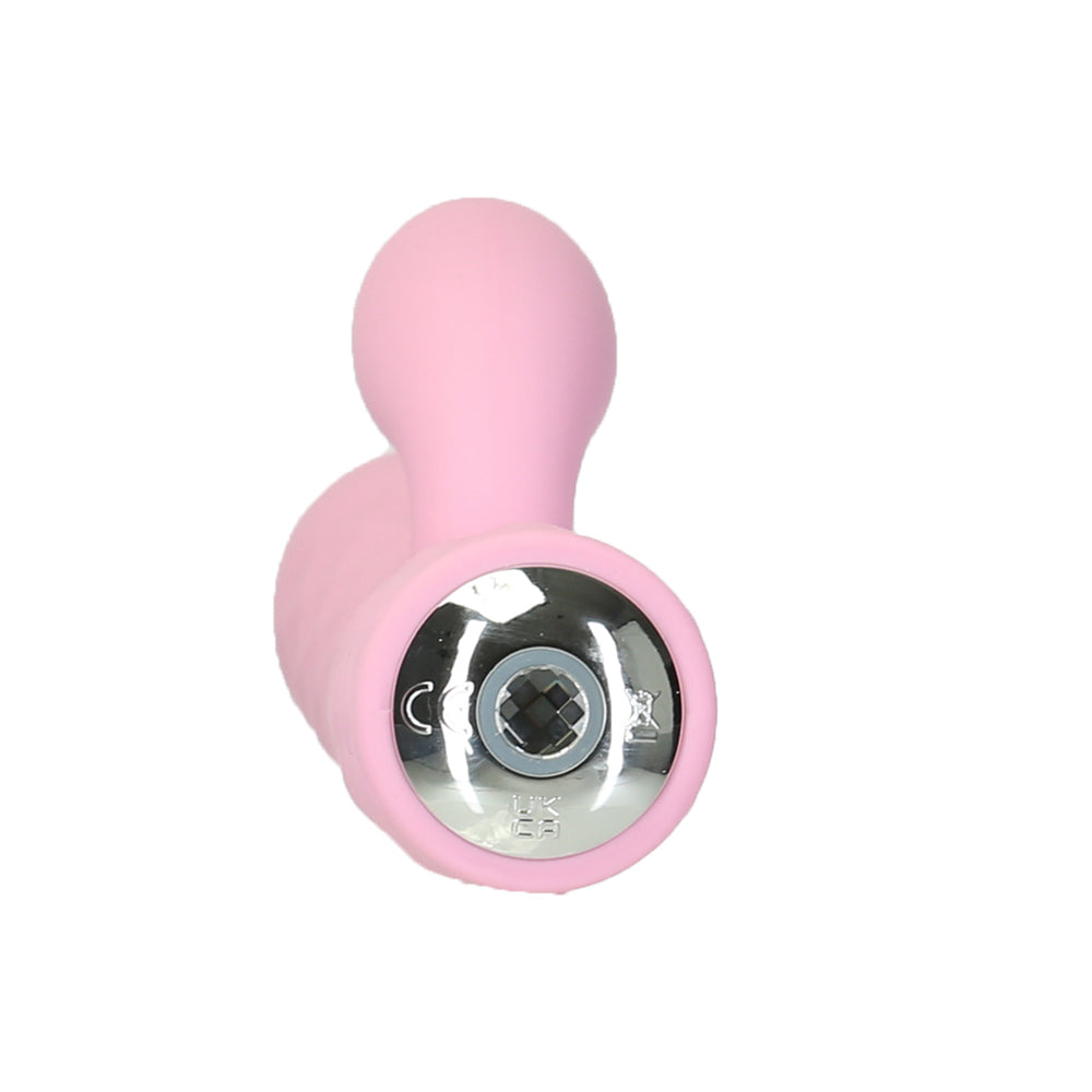 Pillow Talk Lively Dual Stimulator – Light Pink, Dual-Motor Vibrator with Rotating Shaft