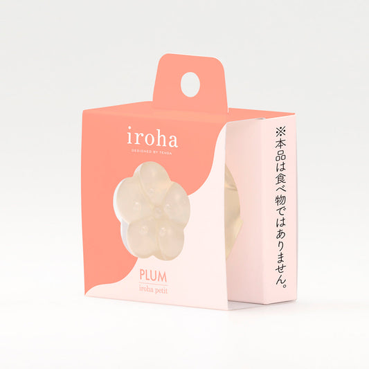 iroha Petit PLUM Clear Disposable Pleasure Item with Rounded Surfaces