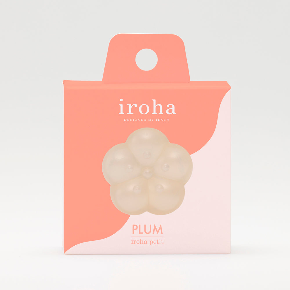 iroha Petit PLUM Clear Disposable Pleasure Item with Rounded Surfaces