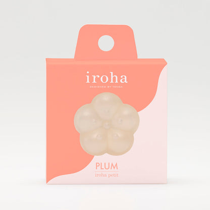 iroha Petit PLUM Clear Disposable Pleasure Item with Rounded Surfaces
