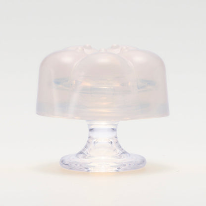 iroha Petit PLUM Clear Disposable Pleasure Item with Rounded Surfaces