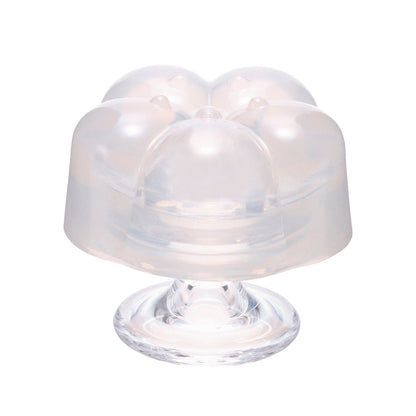 iroha Petit PLUM Clear Disposable Pleasure Item with Rounded Surfaces