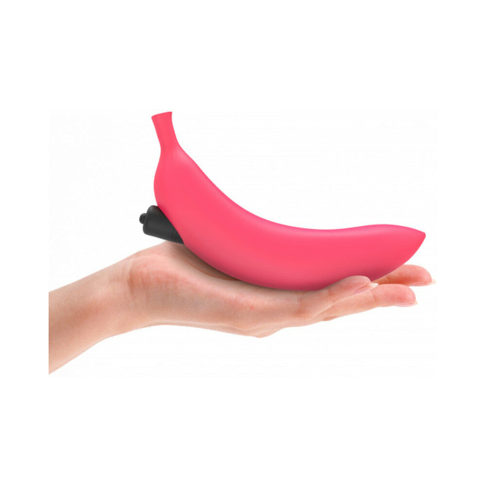 Love to Love Oh Oui Silicone Banana Vibrator – Pink